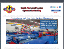 Tablet Screenshot of parkavenuegymnastics.com